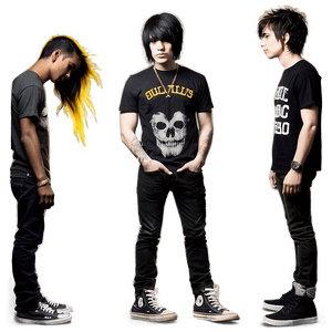 Vintage Emo Poster PNG 37 PNG image with transparent background