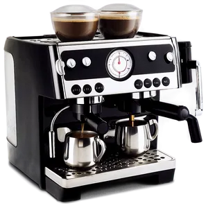 Vintage Espresso Machine Png Jtl PNG Image