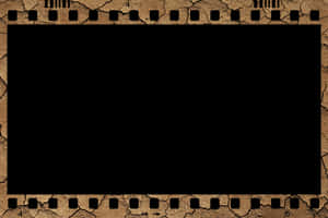 Vintage Film Frame Texture PNG with transparent background