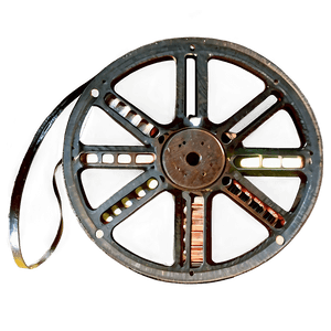 Vintage Film Reel PNG 98 PNG image with transparent background