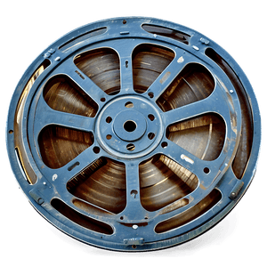 Vintage Film Reel PNG xwe PNG image with transparent background