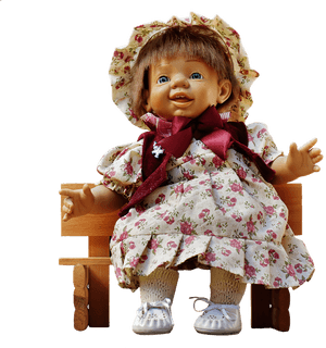 Doll, Girl, Cry, Sweet, Toys, Children, Funny, Cute - Funny Doll Png, Transparent Png PNG with transparent background