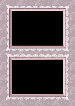 Vintage Framed Blank Blackboards PNG image with transparent background