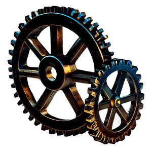 Vintage Gears PNG 70 PNG