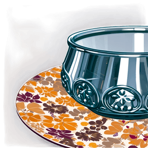 Vintage Glass Dishware PNG 06202024 PNG with transparent background