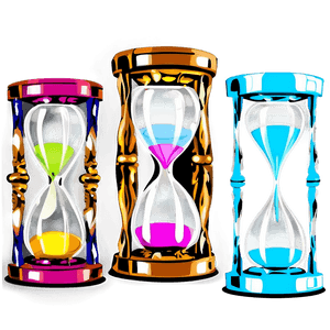 Vintage Glass Hourglass PNG ubj34 PNG image with transparent background