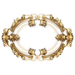 Vintage Gold Line Border PNG tgb PNG
