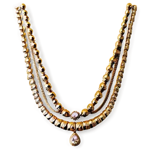 Vintage Gold Necklace Png Kxg PNG Image