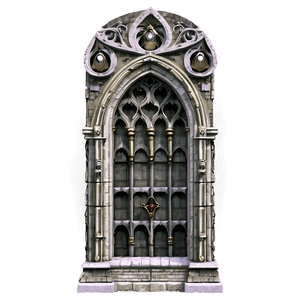 Vintage Gothic Arc PNG 06262024 PNG with transparent background