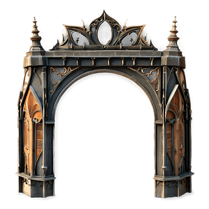 Vintage Gothic Arc PNG 87 PNG with transparent background