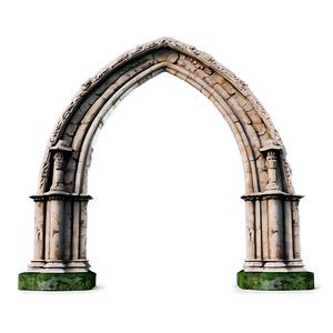Vintage Gothic Arc PNG bqp14 PNG