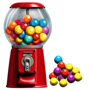 Vintage Gumball Machine Png 95 PNG Image