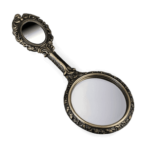 Vintage Hand Mirror PNG bsk PNG