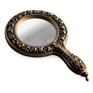 Vintage Hand Mirror PNG clx PNG