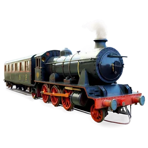 Vintage Hogwarts Express Png Wao PNG Image