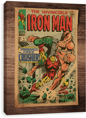 Iron Man On Parchment - Iron Man, HD Png Download PNG image with transparent background