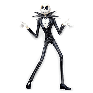Vintage Jack Skellington PNG lim PNG image with transparent background