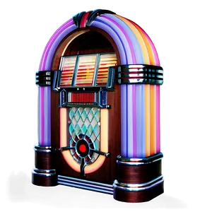 Vintage Jukebox Png Qlt6 PNG Image