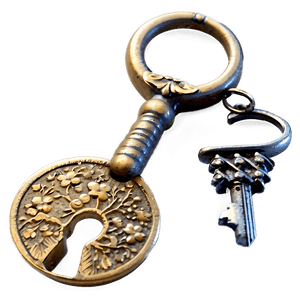 Vintage Keys PNG 21 PNG image with transparent background