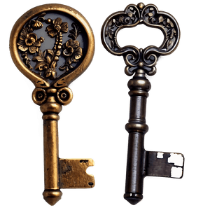 Vintage Keys PNG 76 PNG image with transparent background