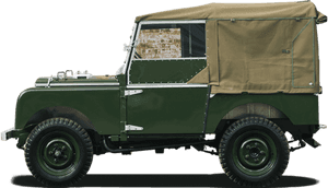Old Army Land Rover, HD Png Download PNG image with transparent background
