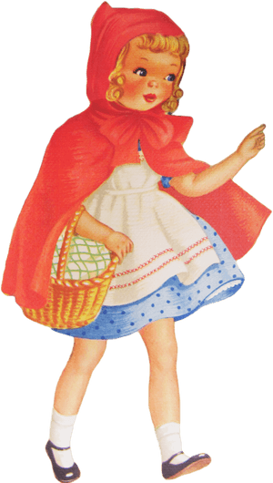 Red Riding Hood Png, Transparent Png PNG with transparent background