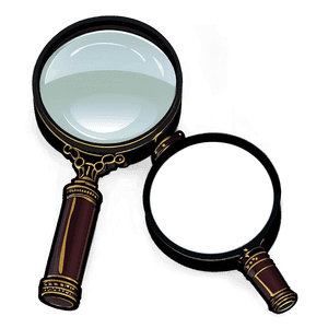 Vintage Magnifying Glass PNG 61 PNG with transparent background