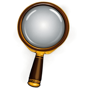 Vintage Magnifying Glass PNG 79 PNG with transparent background