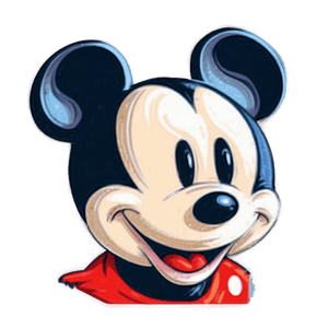 Vintage Mickey Mouse Drawing PNG 05032024 PNG image with transparent background