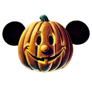 Vintage Mickey Mouse Halloween Png Dfk51 PNG Image