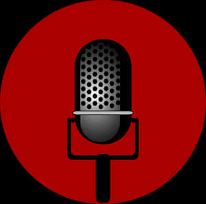 Vintage Microphone Icon PNG image with transparent background