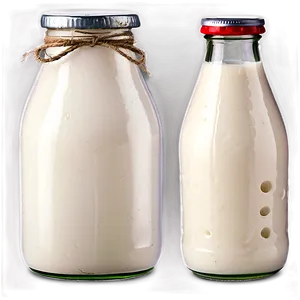 Vintage Milk Bottle Png 4 PNG Image