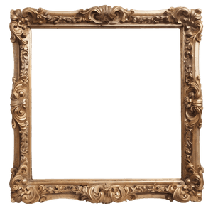 Vintage Mirror Frame PNG rvc PNG
