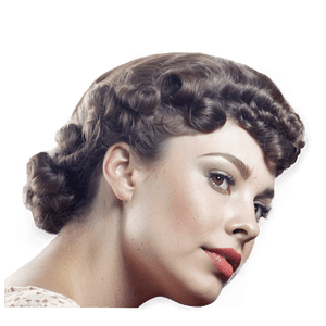 Vintage Model Portrait PNG 06112024 PNG