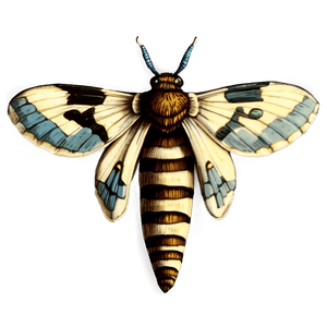 Vintage Moth Illustration PNG 98 PNG
