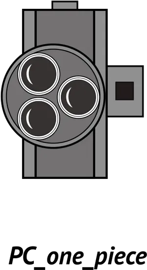 Vintage Movie Camera Icon PNG Image