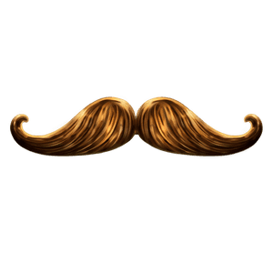 Vintage Mustache Style PNG 05042024 PNG