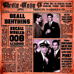 Vintage Newspaper PNG kyd89 PNG