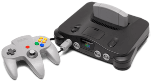 N64 Console Set - Playstation 64, HD Png Download PNG with transparent background