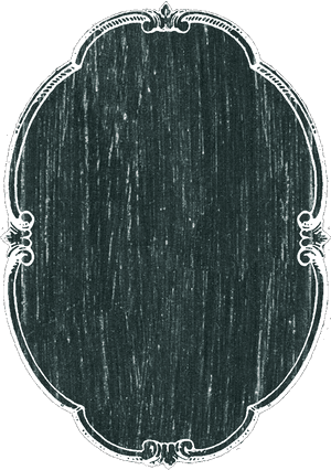 Vertical Oval Chalkboard Tag Or Label ~ Png Image - April Showers Bring May Flowers Chalkboard PNG image with transparent background