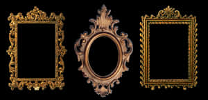 Vintage Ornate Frames Collection PNG image with transparent background