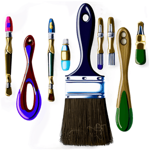 Vintage Paint Brush PNG svo54 PNG image with transparent background