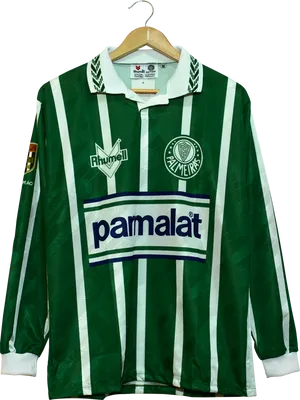 Vintage Palmeiras Soccer Jersey PNG Image