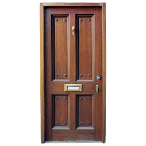 Vintage Panel Door PNG 05042024 PNG