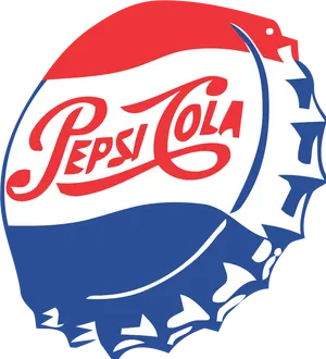 Vintage Pepsi Cola Logo PNG Image