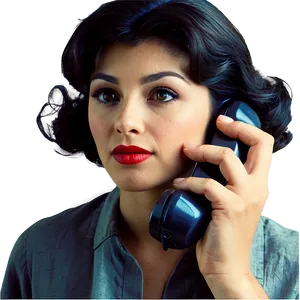 Vintage Phone Call Png 06112024 PNG Image