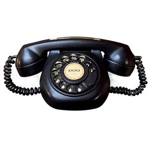 Vintage Phone With Dial Png Bmn PNG Image