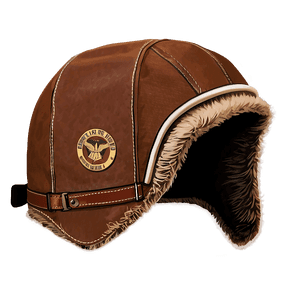 Vintage Pilot Hat PNG 06252024 PNG with transparent background
