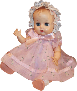Vintage Baby Doll Transparent, HD Png Download PNG with transparent background
