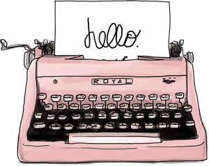 Typewriter Png Image Hd - Maquina De Escribir Dibujo, Transparent Png PNG image with transparent background